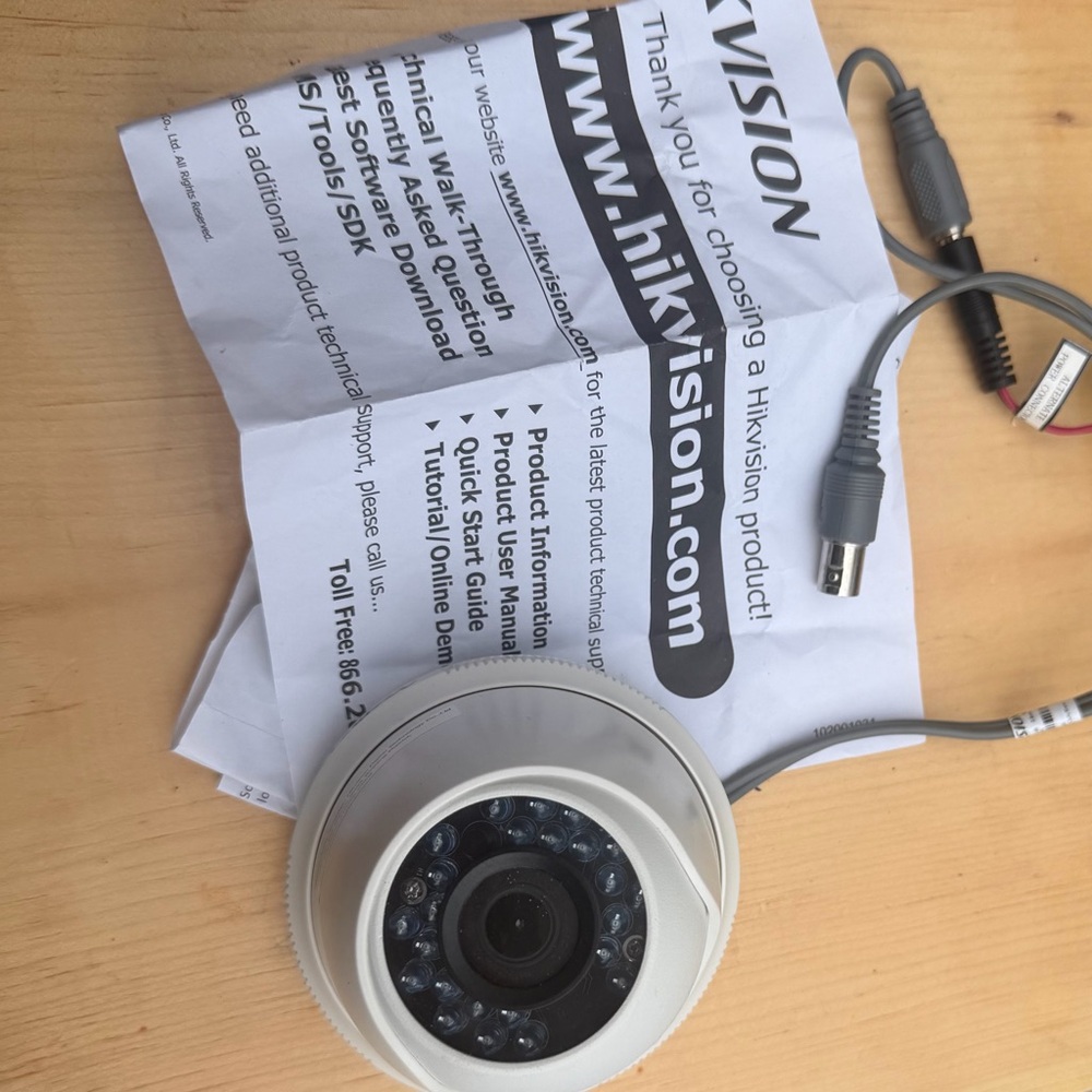 Hikvision Gray Surveillance Camera